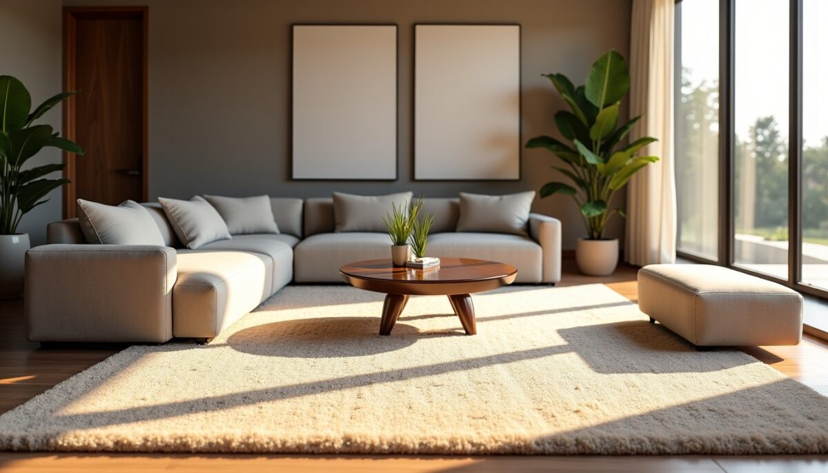 Les atouts d’un tapis beige pour sublimer votre décoration intérieure