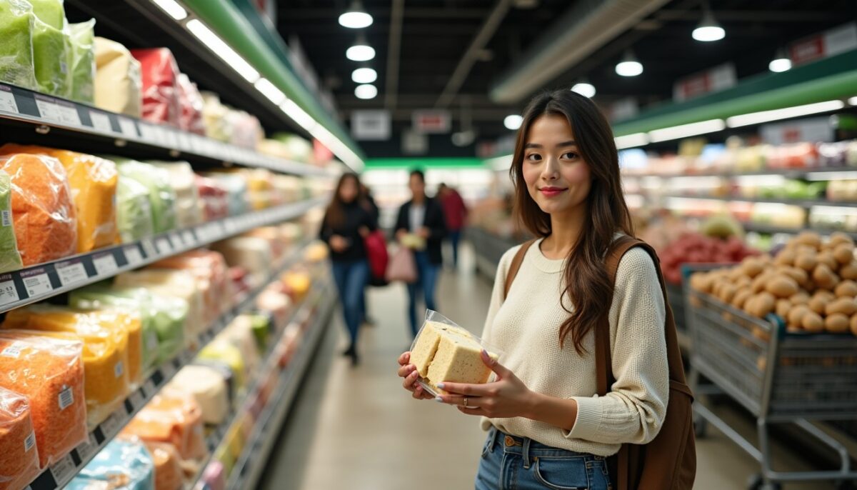 Où dénicher le tofu dans votre supermarché : guide pratique des rayons