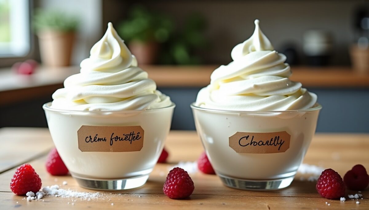 Crème fouettée vs Chantilly : quelles différences et astuces pour les réussir ?