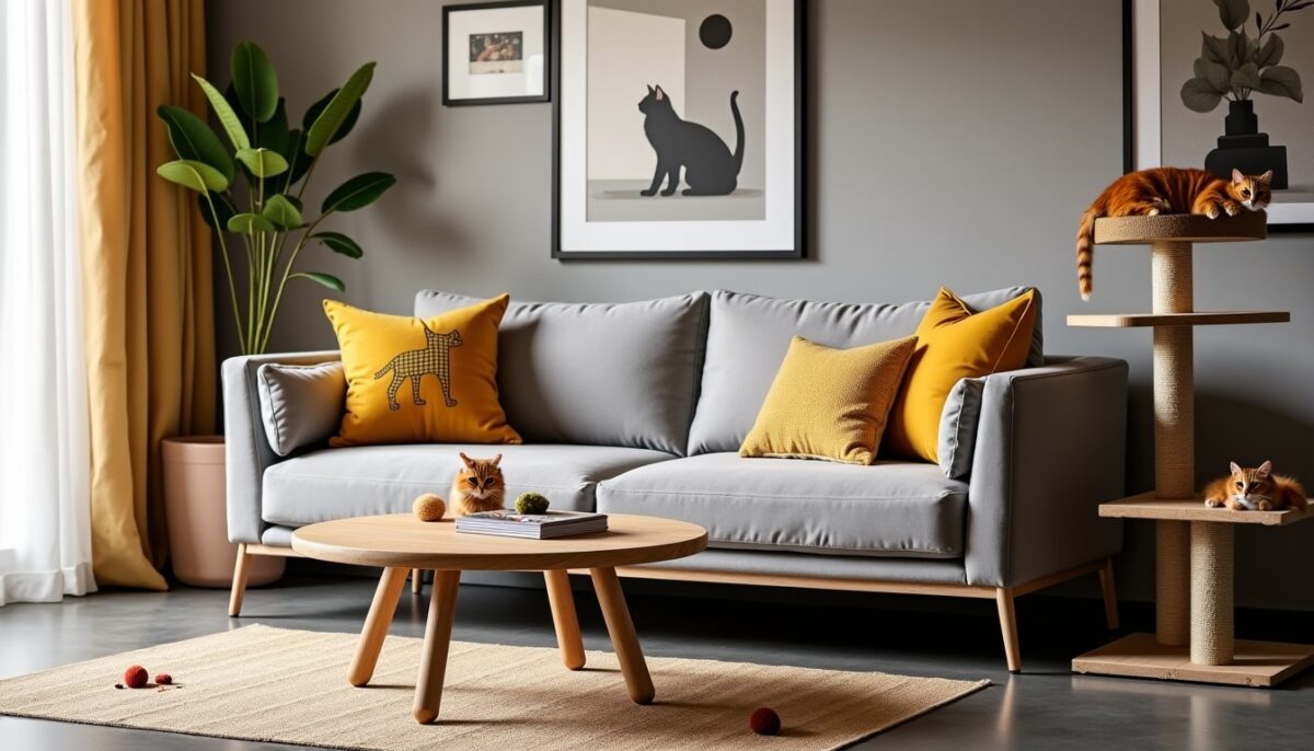Idées déco insolites pour les passionnés de chats