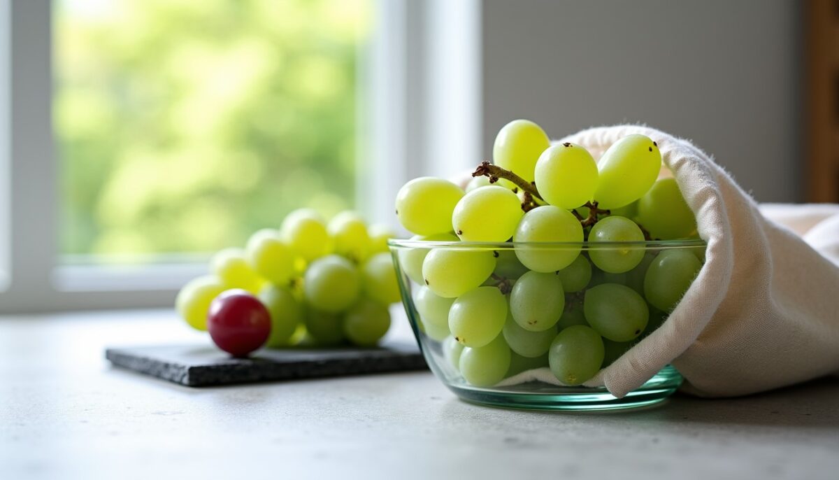 Astuces efficaces pour garder votre raisin frais et savoureux plus longtemps