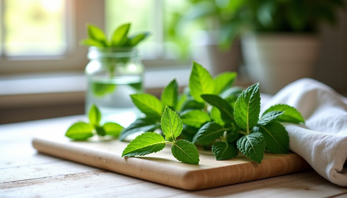 Astuces efficaces pour préserver la fraîcheur de vos feuilles de menthe durablement